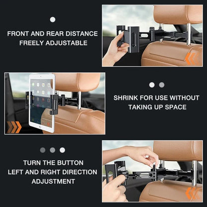Headrest Holder for iPad & Tablet