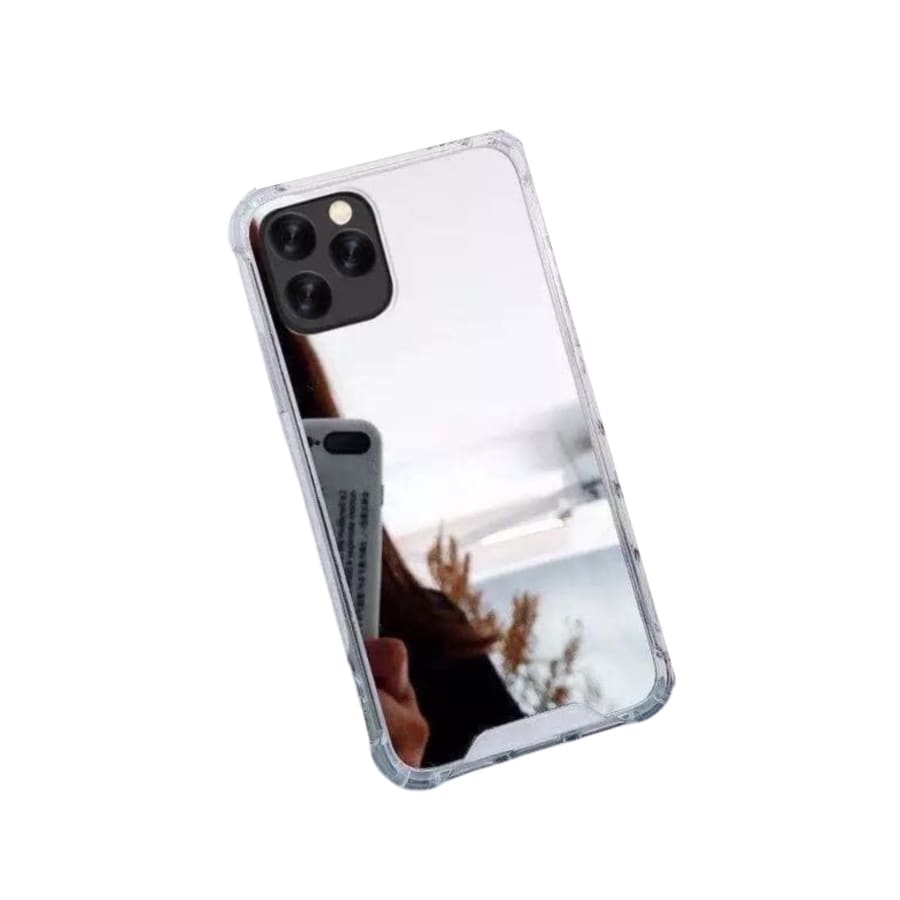 Silicone Case for iPhone 11 (Silver Mirror)