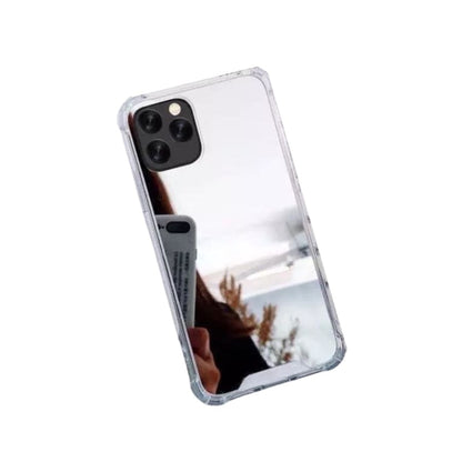 Silicone Case for iPhone 11 (Silver Mirror)