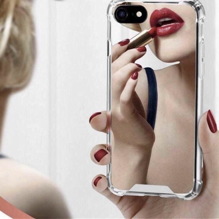 Silicone Case for iPhone 11 (Silver Mirror)
