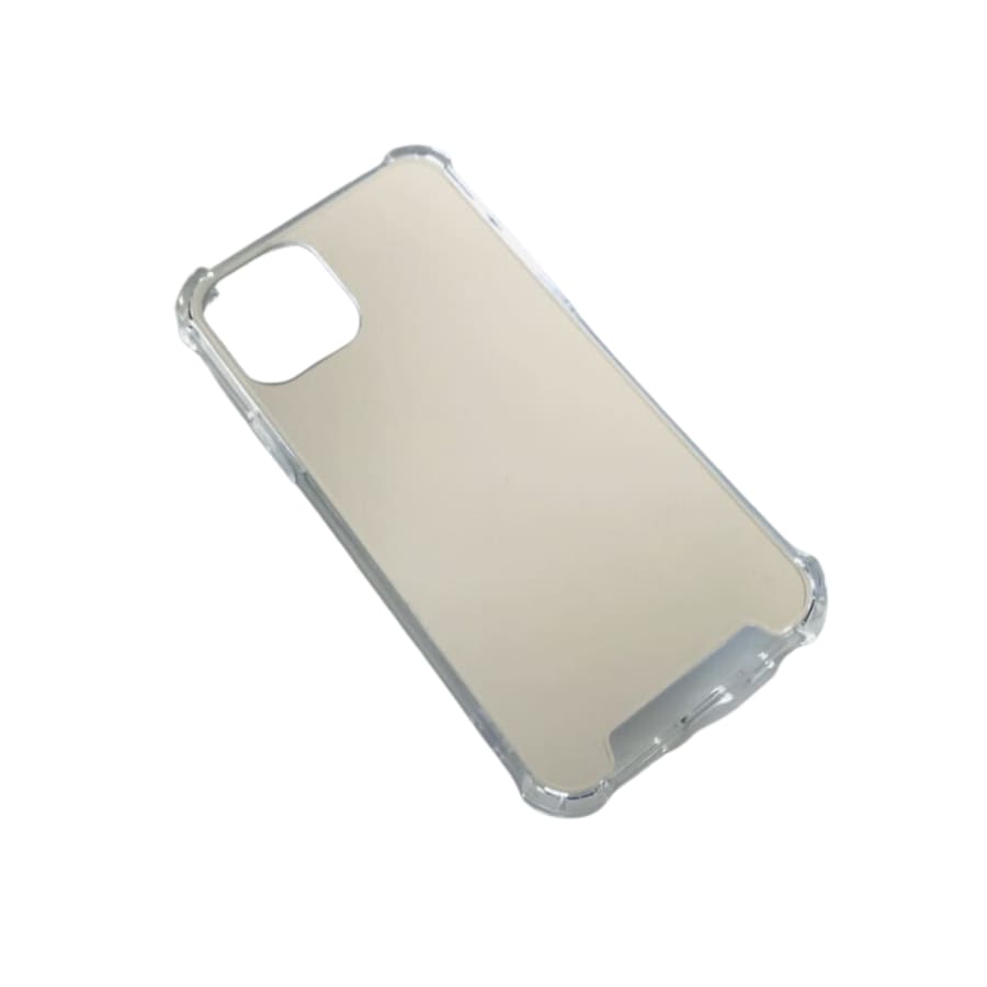 Silicone Case for iPhone 11 Pro (Silver Mirror)