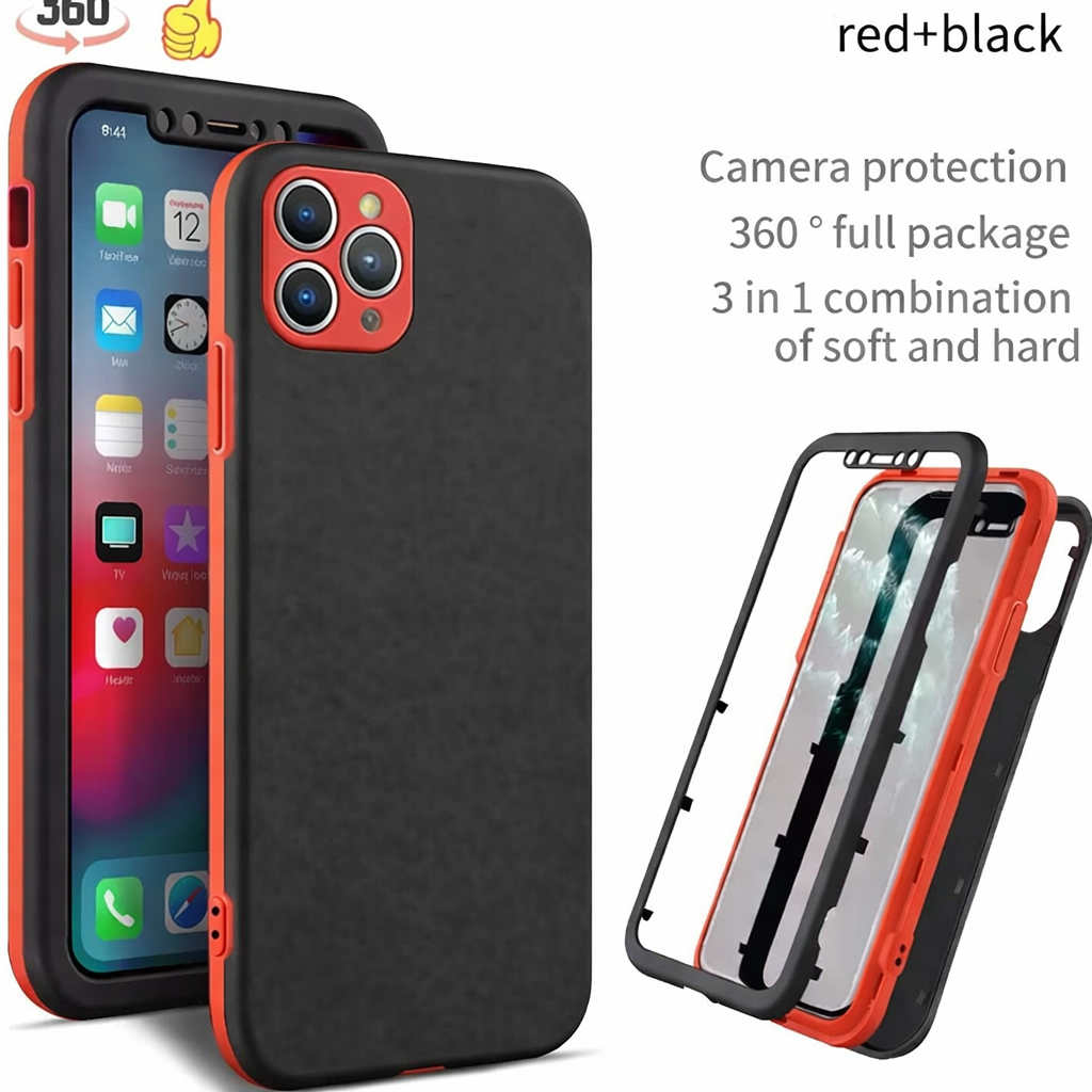 Front and Back Plastic iPhone 11 Pro Max Case