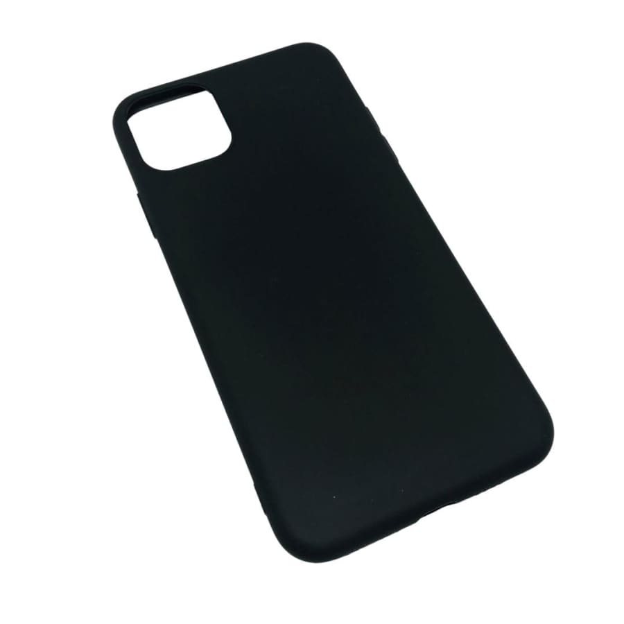 Silicone Case for iPhone 11 Pro Max (Black)