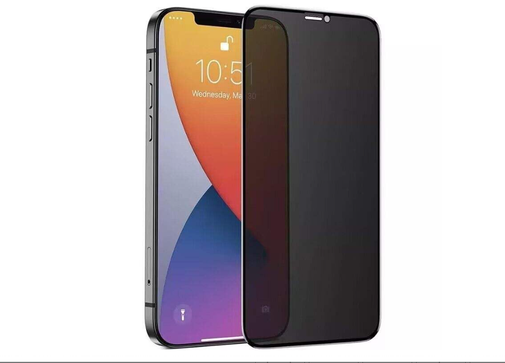 iPhone 12 Privacy Tempered Glass Front View
