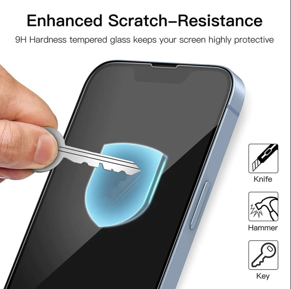 Easy Installation Bubble-Free iPhone 13 Glass Protector