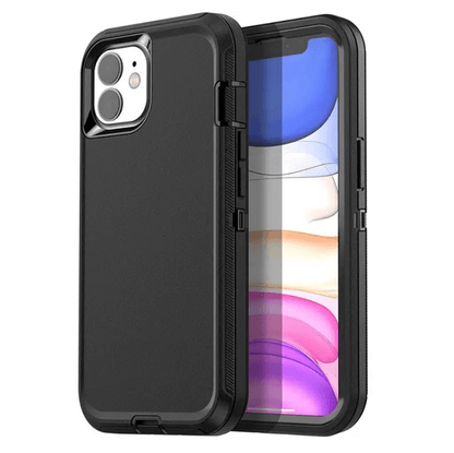 Heavy Duty Shockproof Case for iPhone 12 PC TPU back cover