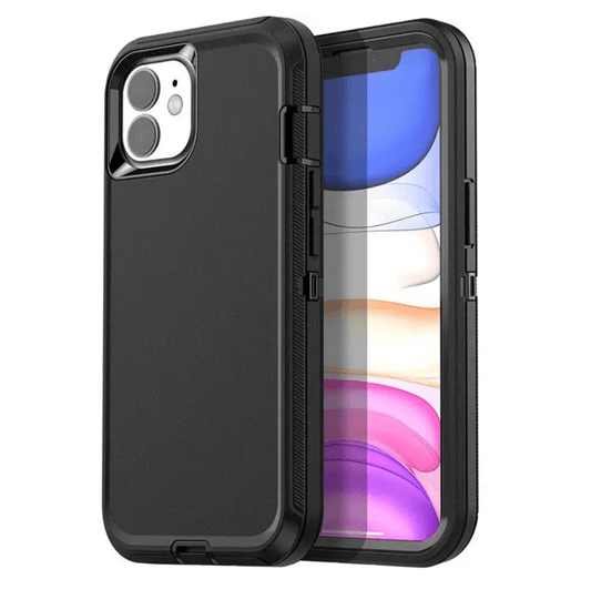 Heavy Duty Shockproof Case for iPhone 12 PC TPU back cover