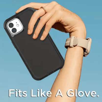 Heavy Duty Shockproof Case for iPhone 12 PC TPU back cover