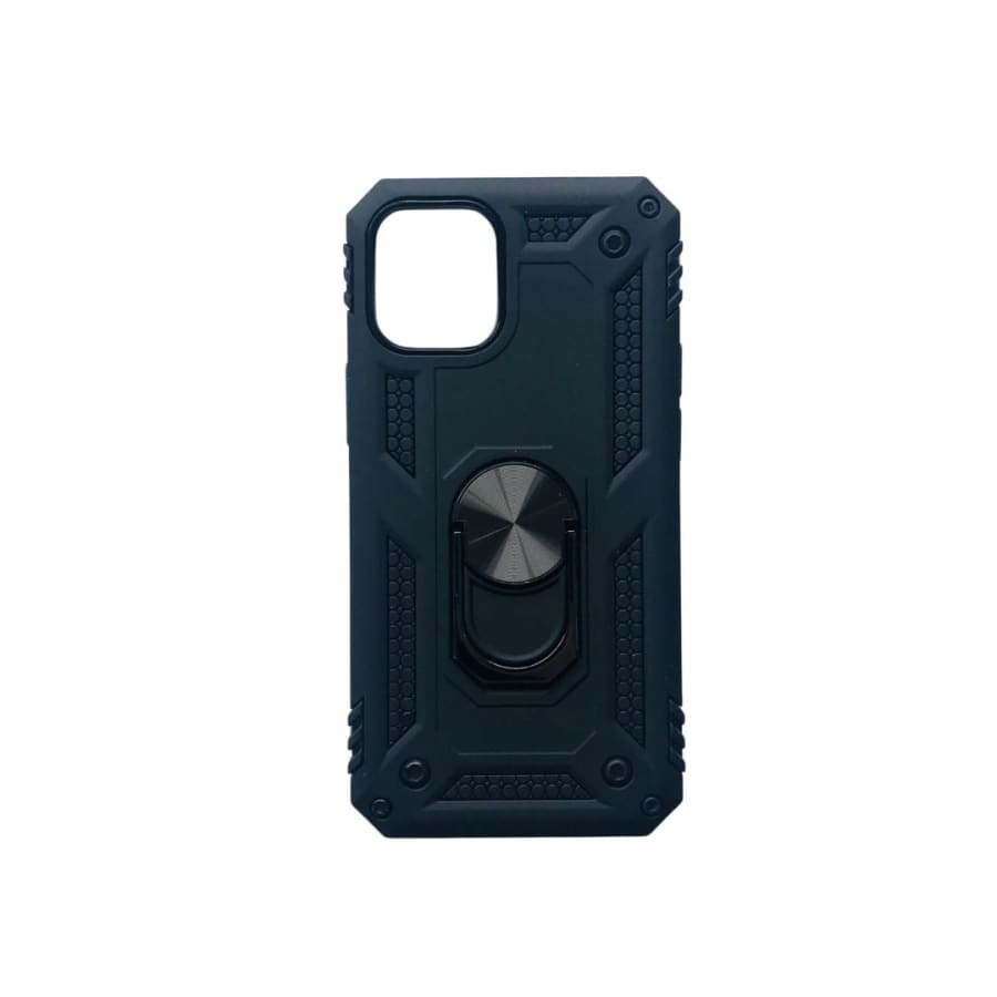 Rugged Armor Case for iPhone 12 Mini (5.4”) (Black)