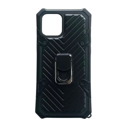 Rugged Armor Case for iPhone 12 Pro Max (6.7”) (Black)