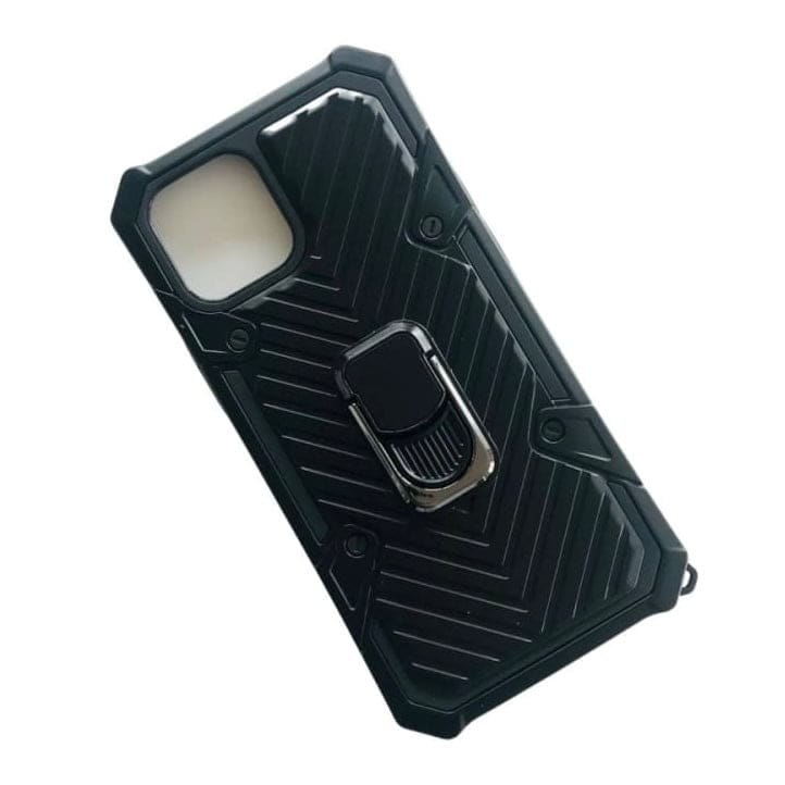 Rugged Armor Case for iPhone 12 Pro Max (6.7”) (Black)