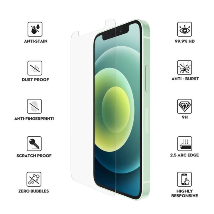 Screen Protector for iPhone 12/iPhone 12 Pro (6.1”)