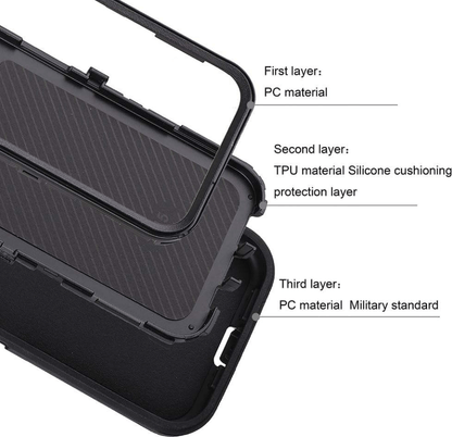 iPhone 13 Heavy Duty Shockproof Case 3 layer protection NZ