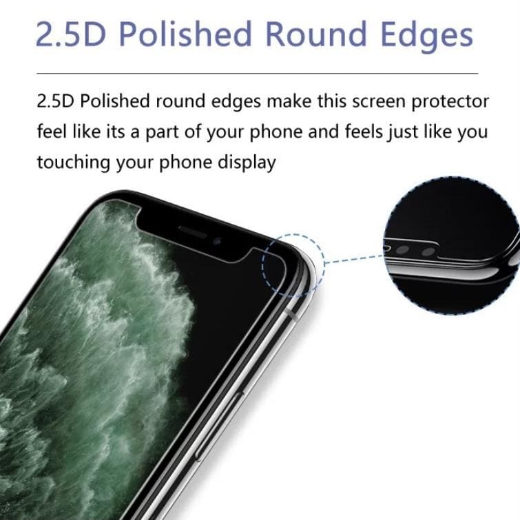 Screen Protectors for iPhone 13/13 Pro (6.1”) (Pack of 2)