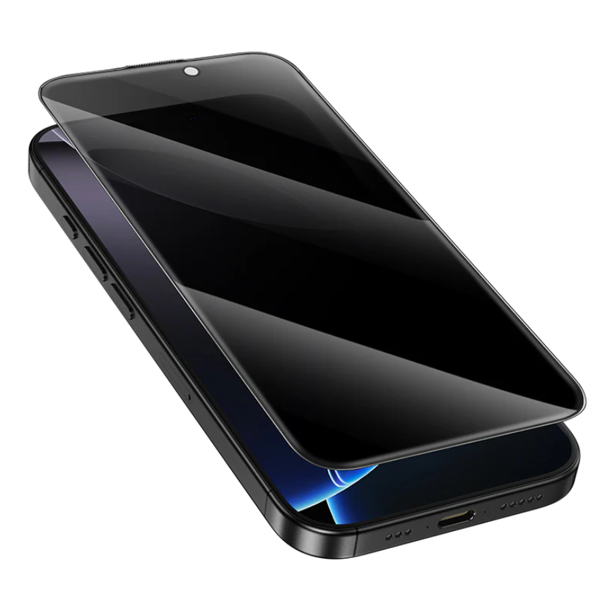 iPhone 14 Anti-Spy Tempered Glass Side View
