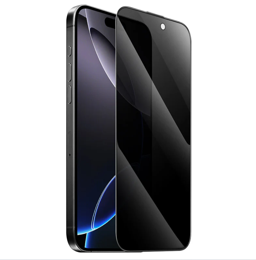 iPhone 15 Pro Max Privacy Tempered Glass Screen Protector – 9H Anti-Spy