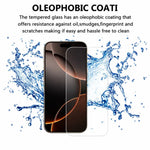 Iphone 14 Pro Clear Tempered Glass Screen Protector – 9H HD 2.5D Rounded Edge Impact & Scratch Resistant