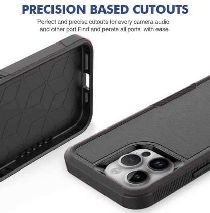 iPhone 14 Pro armor case precise cutouts