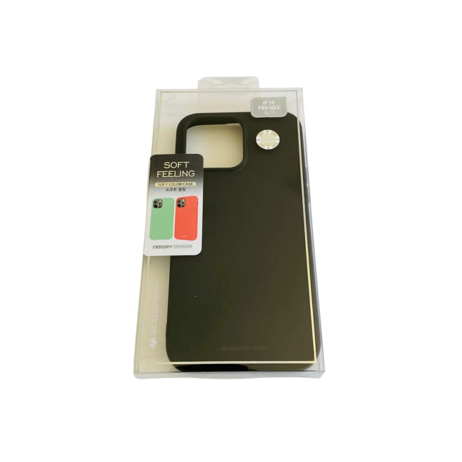 Goospery Case for iPhone 14 Pro Max (6.7”) (Black)