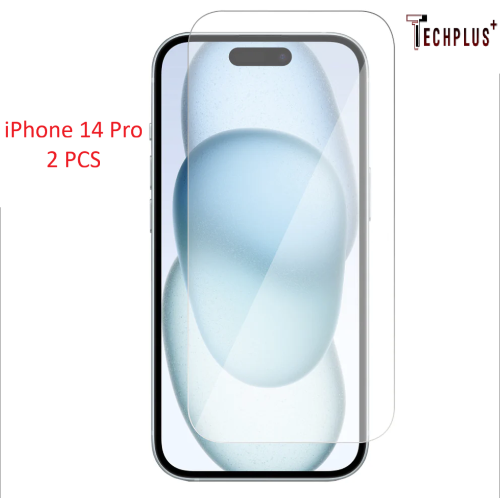 Phone 14 Pro Screen Protector 2 Pack with Wipes