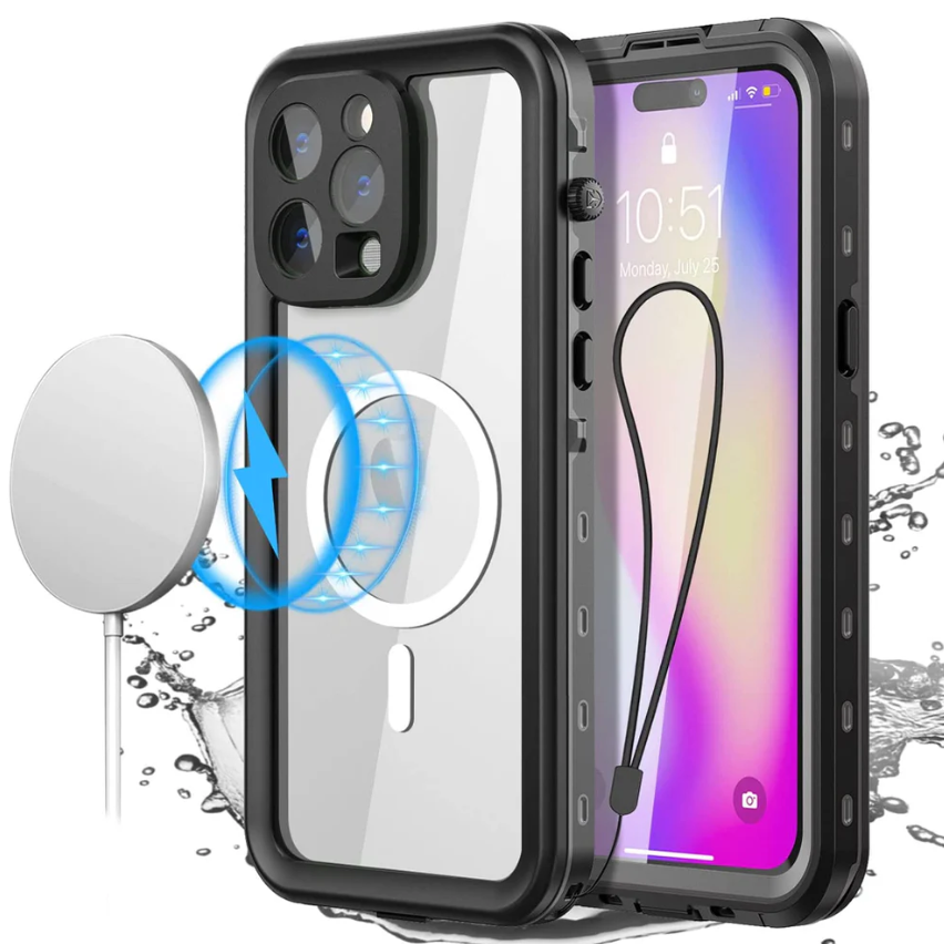 iPhone 14 Pro waterproof shockproof case front