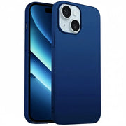 iPhone 14 Silicone Case – Soft Protective Cover - Blue