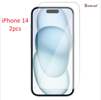 Phone 14 Screen Protector 2 Pack with Wipes