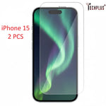 iPhone 15 Glass Screen Protector (2 pack)