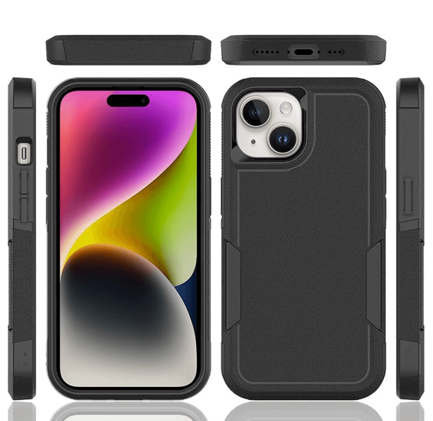 iPhone 15 plus armor case precise cutouts