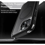 iPhone 15 Plus MagSafe Case – Rugged Shockproof Heavy Duty Cover