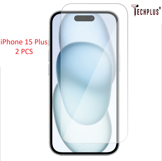 Phone 15 Plus Screen Protector 2 Pack with Wipes