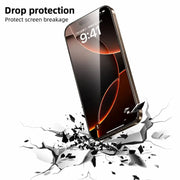 Iphone 15 Pro Clear Tempered Glass Screen Protector – 9H HD 2.5D Rounded Edge Impact & Scratch Resistant