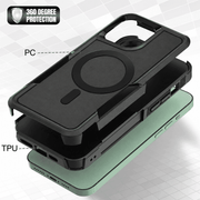 iPhone 15 Pro Max MagSafe Rugged Shockproof Heavy Duty Case
