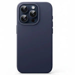 iPhone 15 Pro Max Silicone Case – Soft Protective Cover (Black Blue Red)