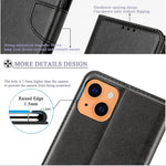iPhone 15 Pro Max Wallet Case – Slim Leather Flip Cover with Card Holder