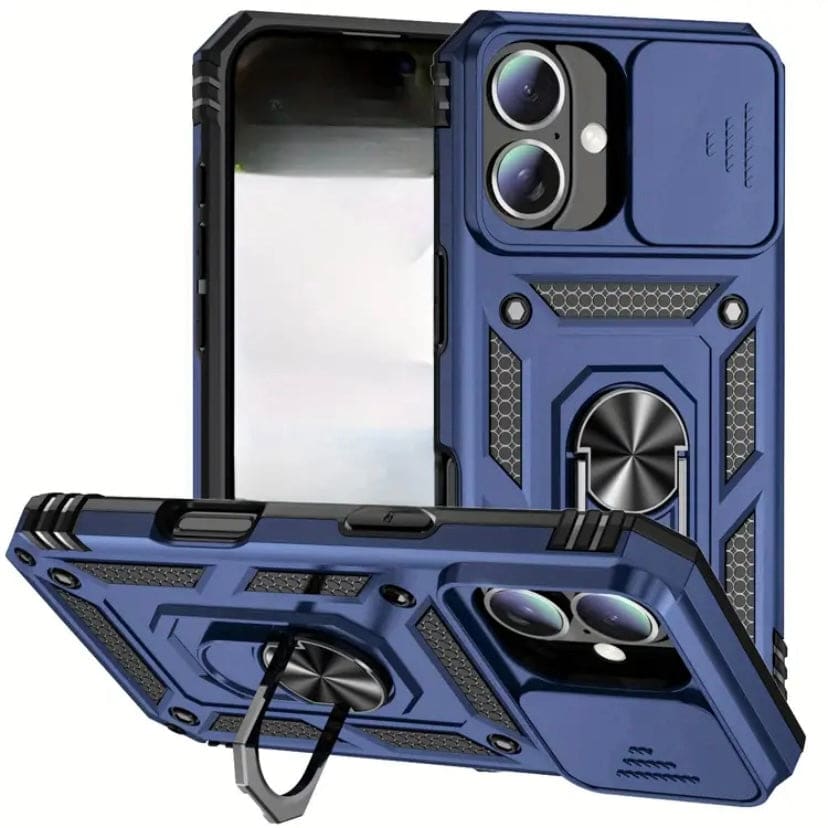 Case for iPhone 16 Plus (6.7”) (available in black, navy & red)