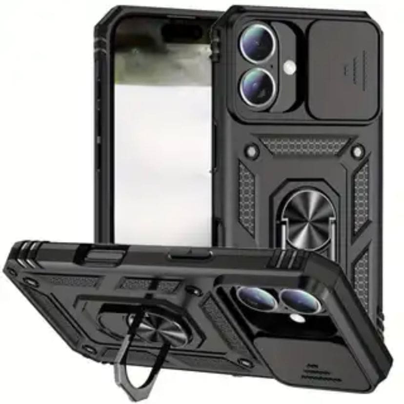 Case for iPhone 16 Plus (6.7”) (available in black, navy & red)