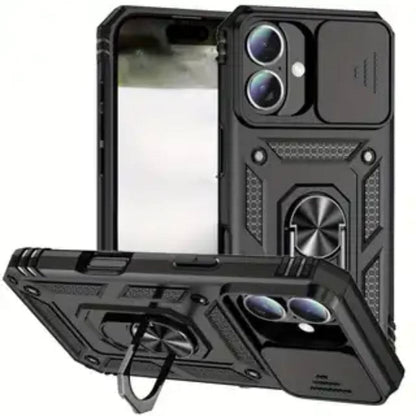 Case for iPhone 16 Plus (6.7”) (available in black, navy & red)