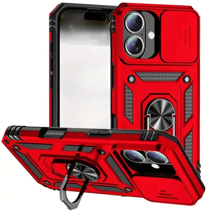 Case for iPhone 16 Plus (6.7”) (available in black, navy & red)