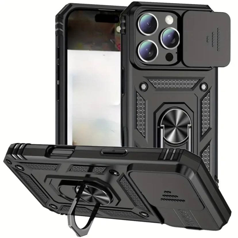 Case for iPhone 16 Pro (6.1”) (available in black, navy & red)