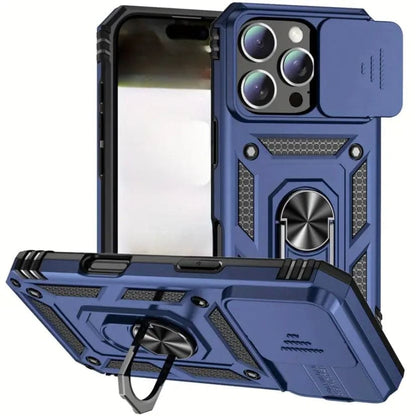 Case for iPhone 16 Pro (6.1”) (available in black, navy & red)