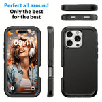iPhone 16 Pro Heavy Duty Shockproof Case - Mobile Phone