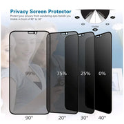iPhone 16 Pro Max Privacy Tempered Glass Screen Protector – 9H Anti-Spy