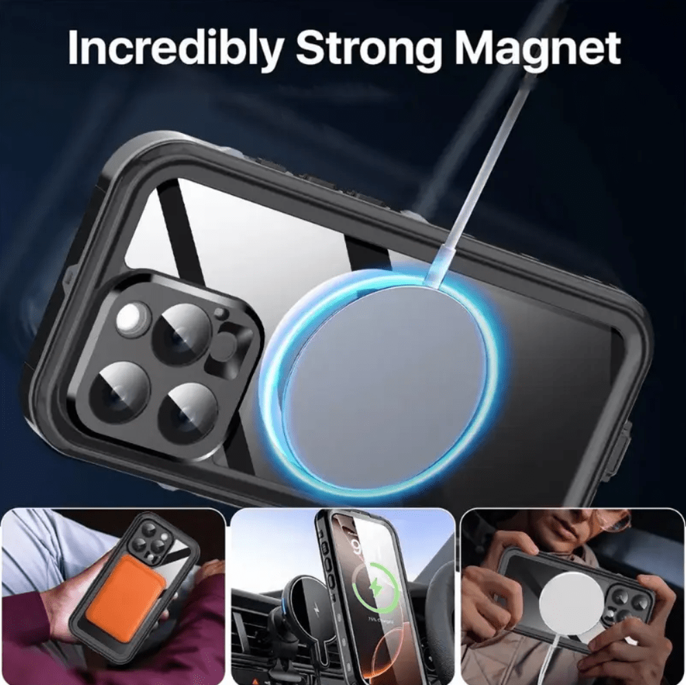 Shockproof and waterproof cover for iPhone 16 Pro