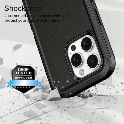 iphone 16 pro triple layer case shockproof