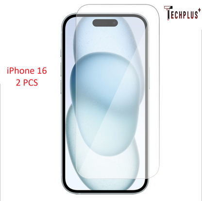 iPhone 16 Screen Protector 2 Pack with Wipes