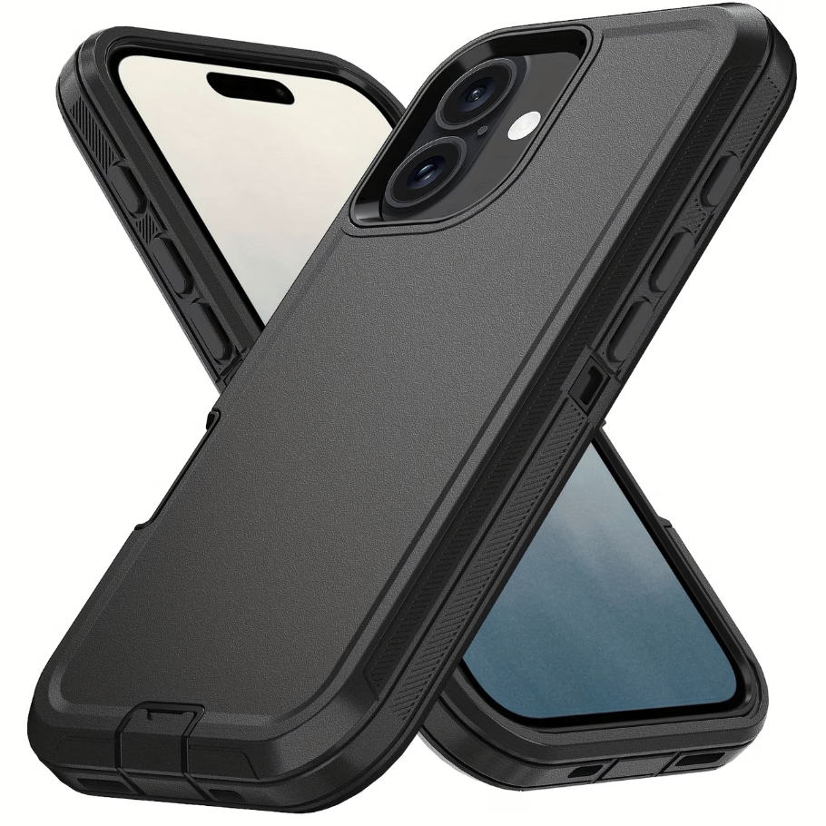 iphone 16 triple layer case front view