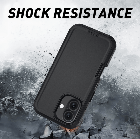 iphone 16 triple layer case shock resistance