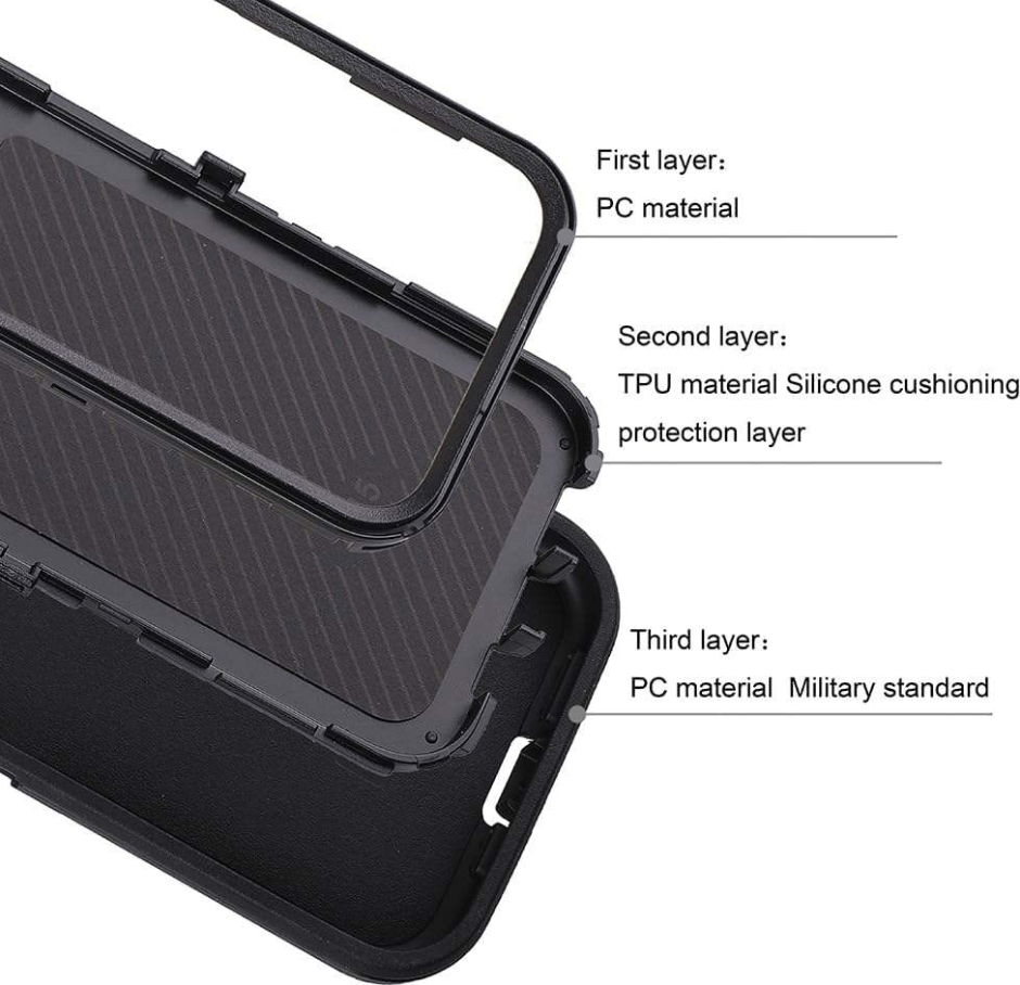 iphone 16 triple layer case multi layer