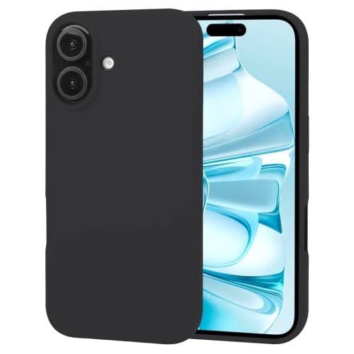 Silicone Case for iPhone 16e (6.1”) (Black)